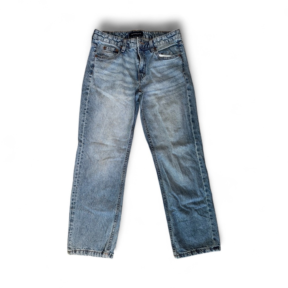 Aeropostale Light Blue Low Rise Baggy Jeans